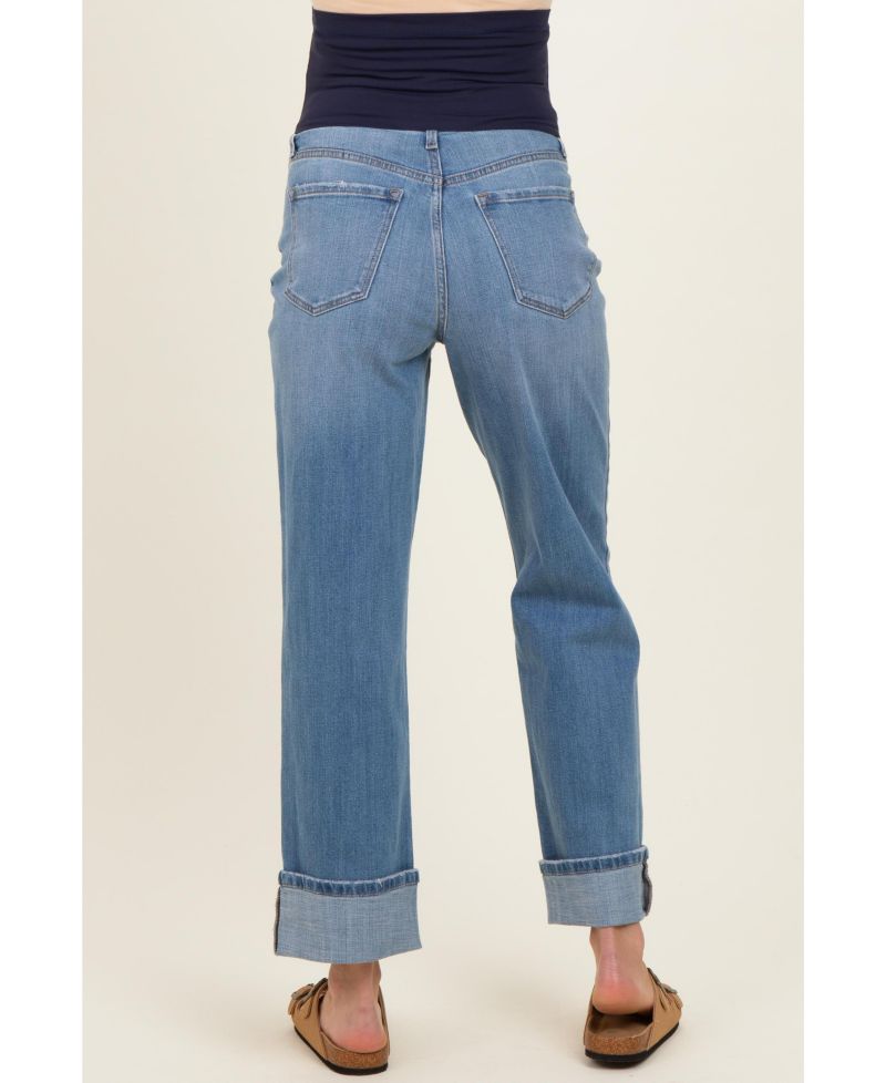 Women's Medium Dad Jean With Cuff