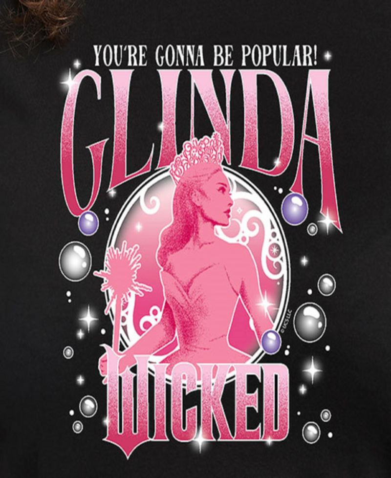 Plus Size Wicked Glinda Graphic Pullover T-Shirt