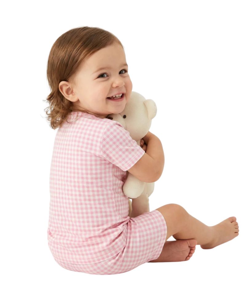 Baby Girls Sugar Gingham Pajama Set