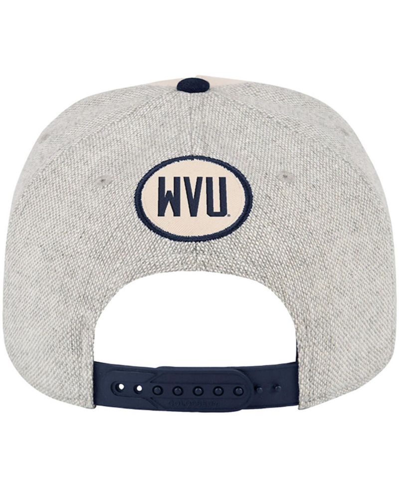 Men's Natural West Virginia Mountaineers Frank Podium Adjustable Hat