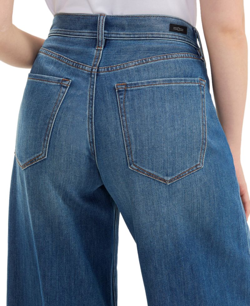 Women's High-Rise Wide-Leg Relaxed Denim Jeans