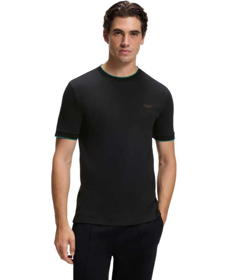 BOSS by x Aston Martin Men's Mercerized Cotton Regular-Fit T-Shirt
