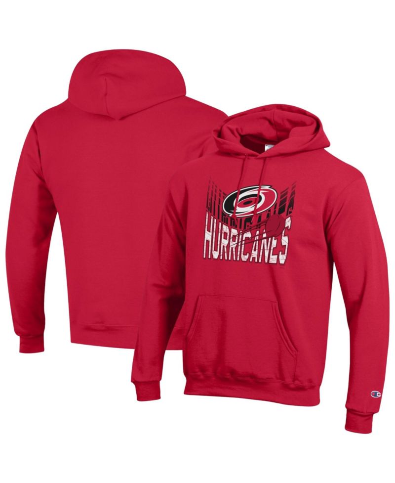 Men's Red Carolina Hurricanes Powerblend Hoodie