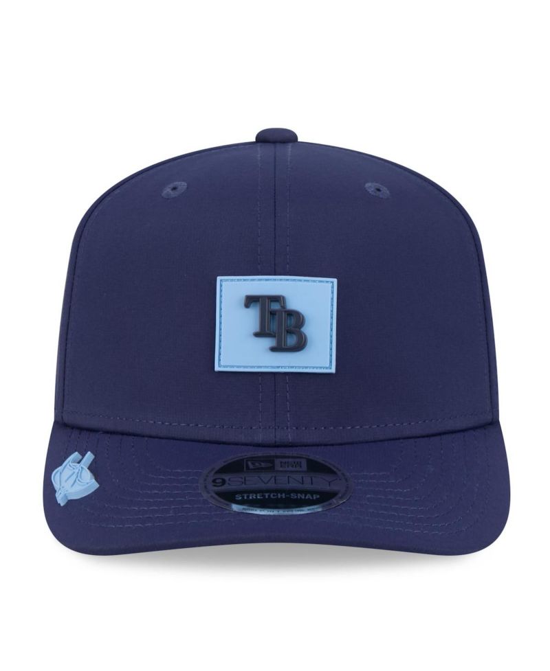 Men's Navy Tampa Bay Rays 2026 Clubhouse 9SEVENTY Adjustable Hat
