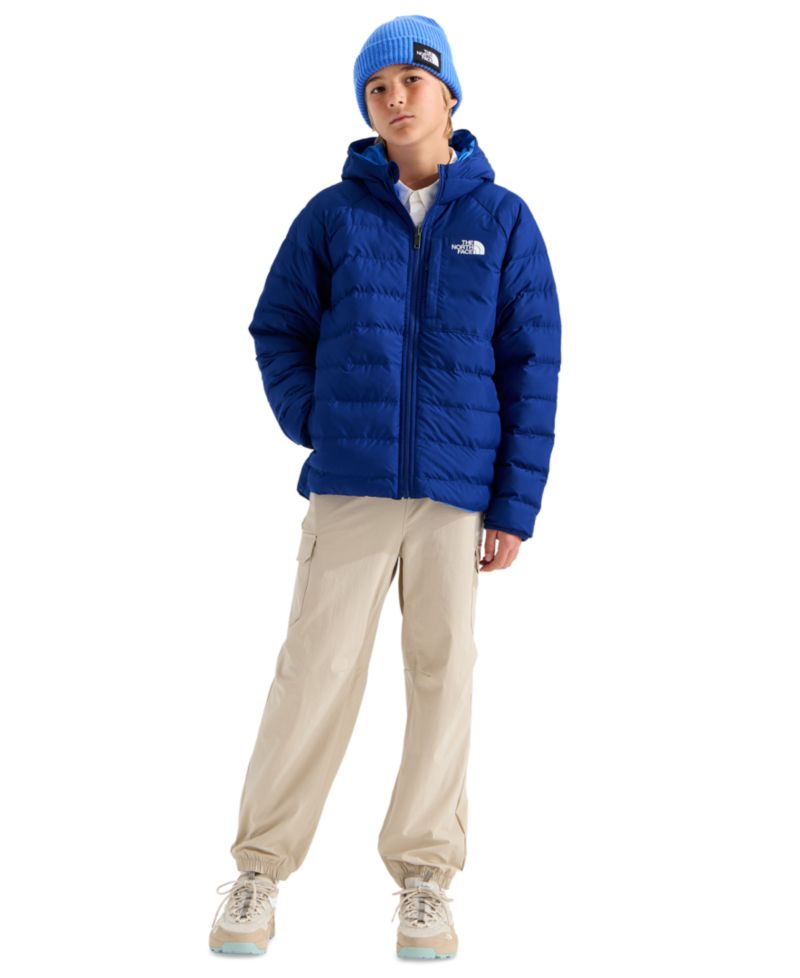 Boys' 8-20 Reversible Long-Sleeve Hooded Jacket