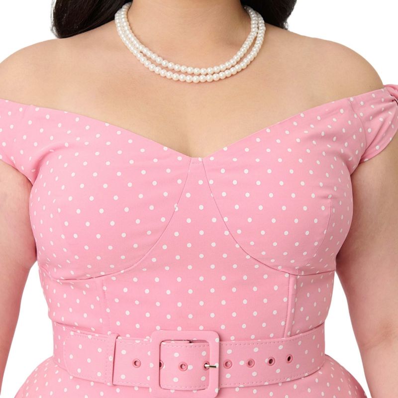 Plus Size Velvet Prairie Swing Dress