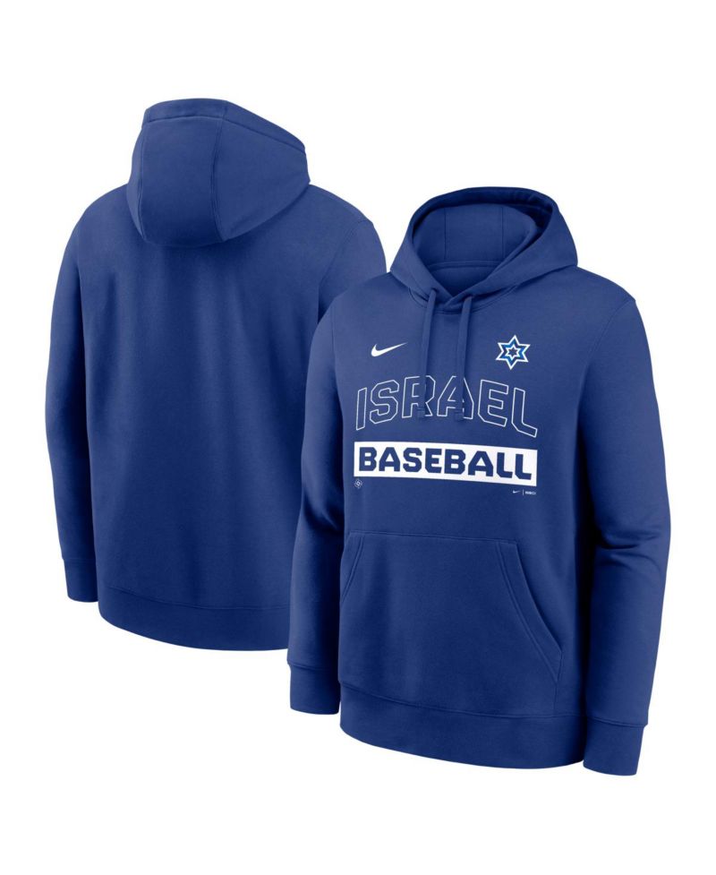 Men's Royal Israel Baseball 2026 World Baseball Classic Club Hoodie