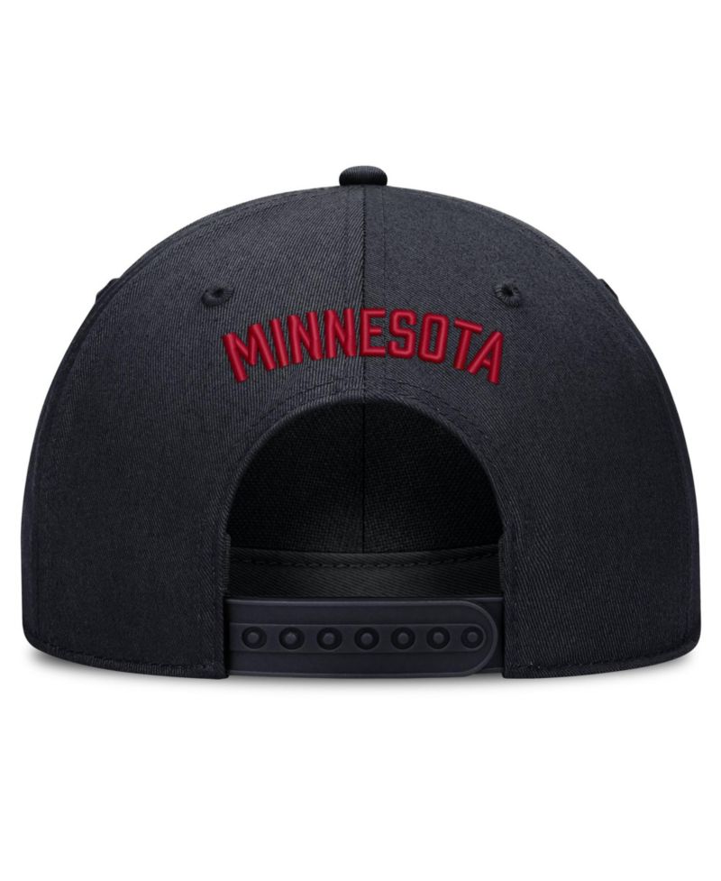 Men's Navy Minnesota Twins Cooperstown Rise Adjustable Hat
