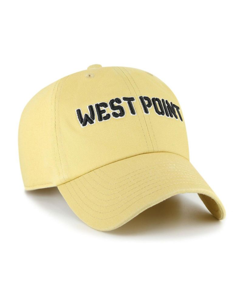 Men's Light Gold Army Black Knights Clean Up Adjustable Hat