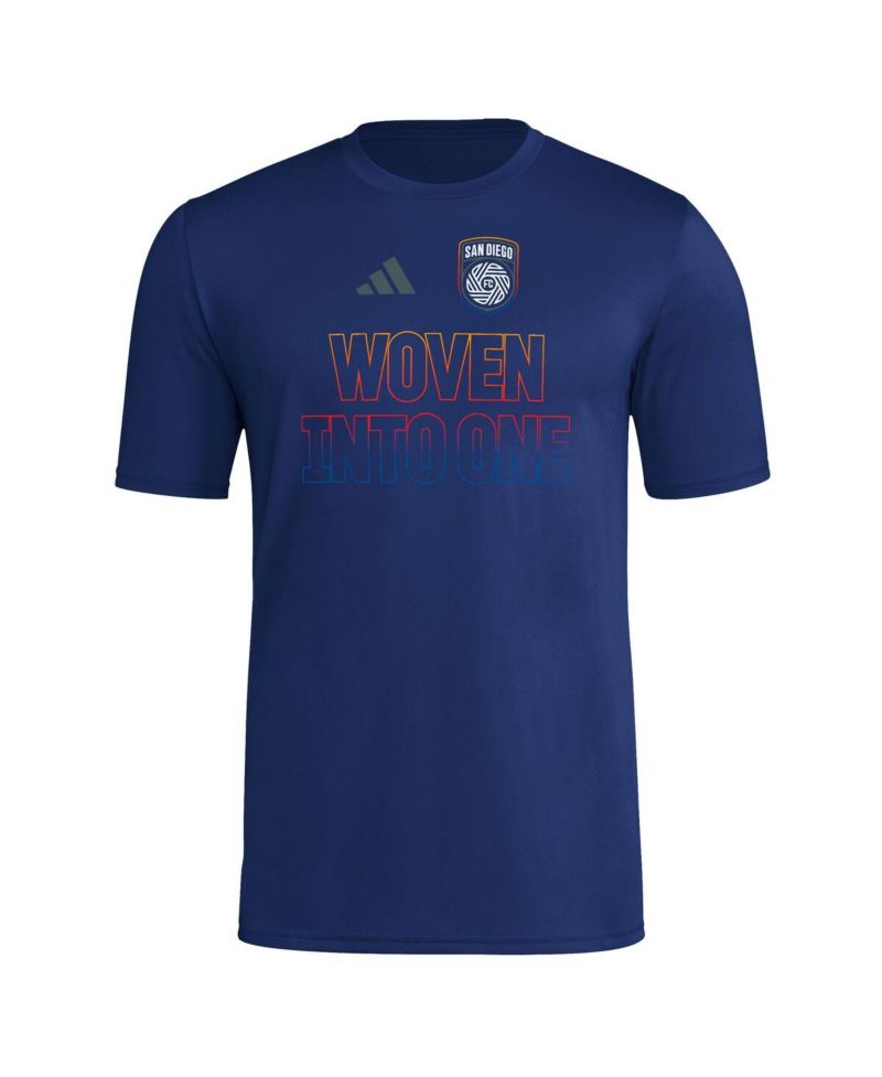 Men's Navy San Diego FC 2025 Jersey Hook AEROREADY T-Shirt