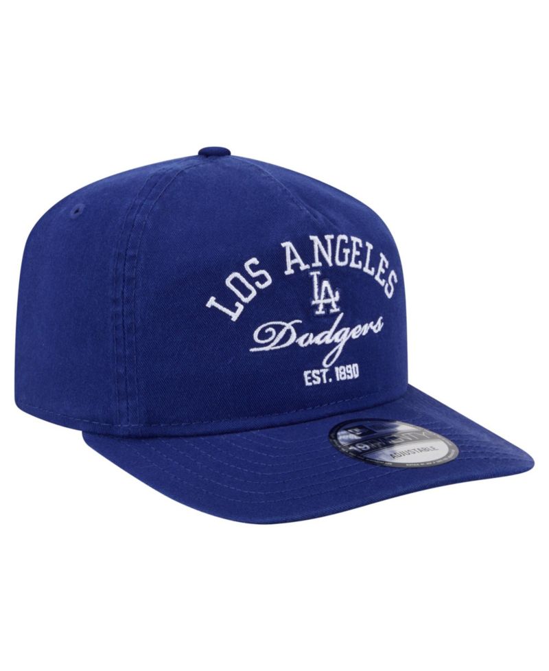 Men's Royal Los Angeles Dodgers Stacked 19TWENTY Adjustable Hat