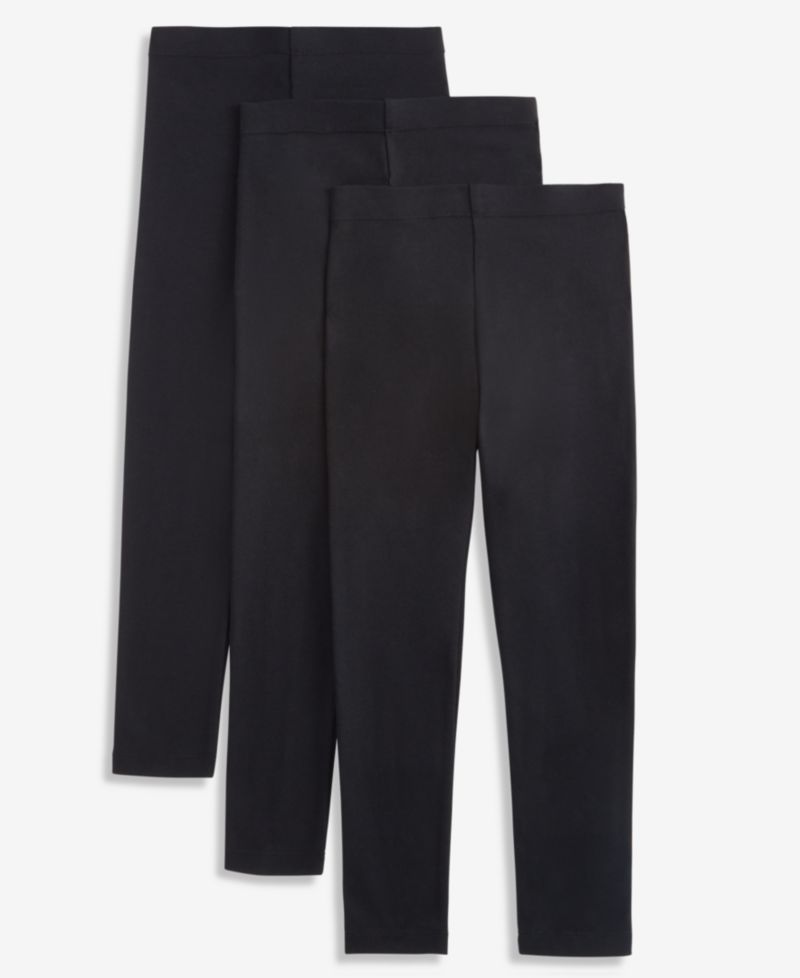 Girls’ XS-XL, 2+1 Free Bonus Pack Leggings