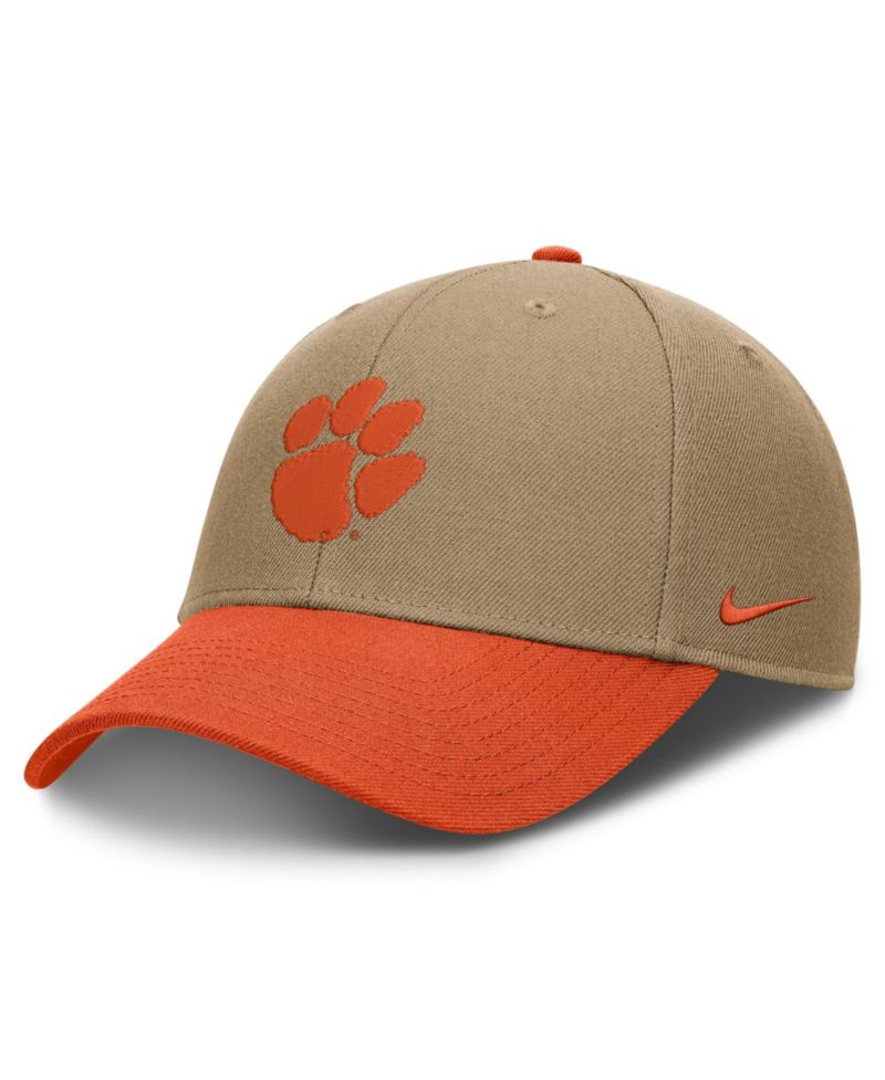 Men's and Women's Beige/Orange Clemson Tigers Primetime Rise Dri-FIT Adjustable Hat