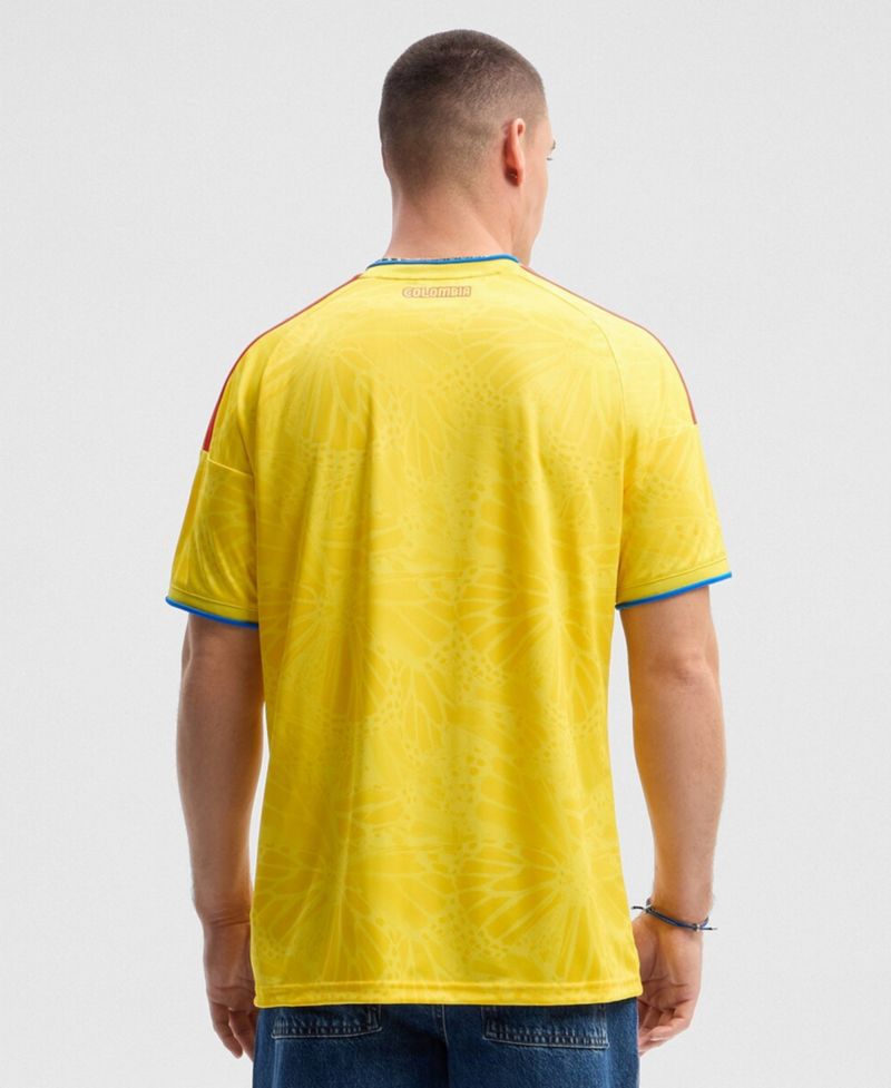 Men's Yellow Colombia National Team FIFA x World Cup 2026 Home Replica Jersey