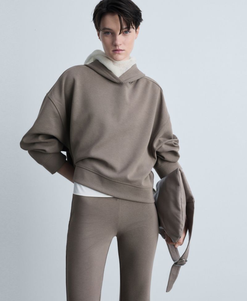 Women's Flared Knitted Trousers