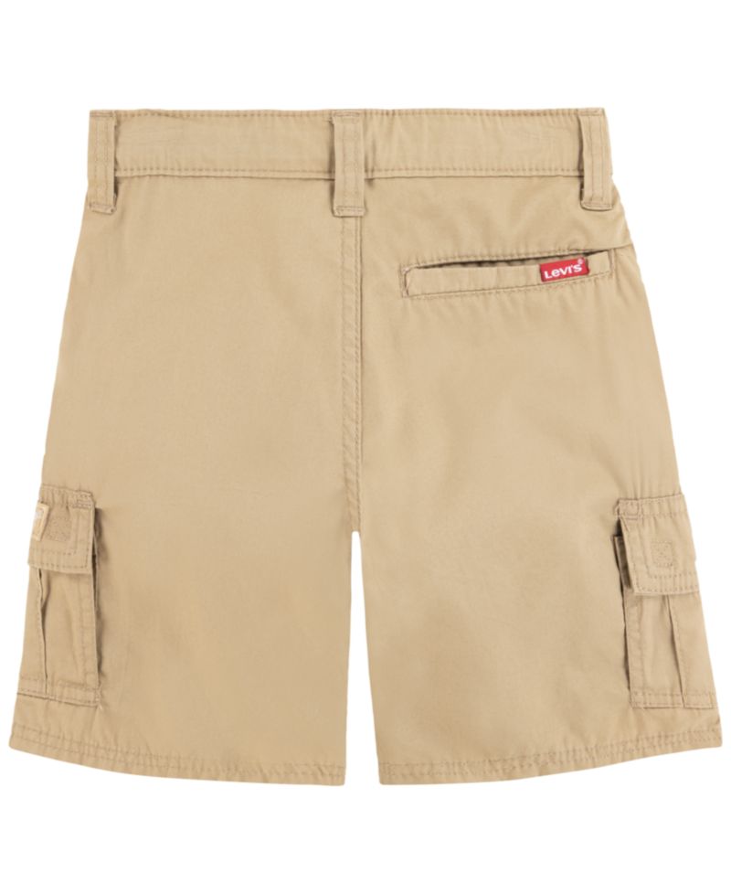 Boys' 2T-7 Relaxed Fit Adjustable Waist Cargo Shorts