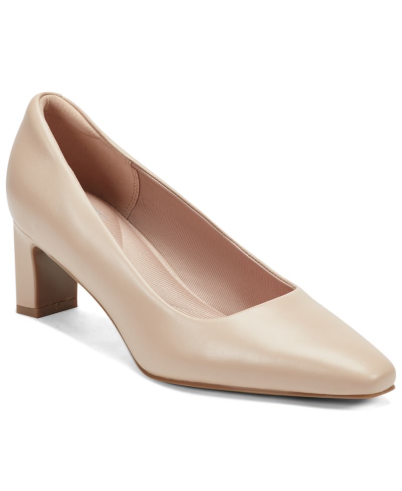 Women's Merida Total Motion Leather Block Heel Pumps