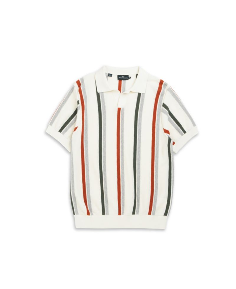 Men's Royce Hill Cotton Knit Polo Shirt
