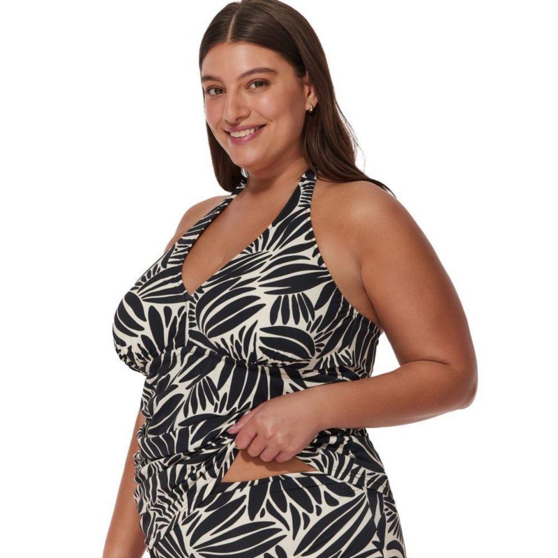 Women's Comeback Halter Tankini Top