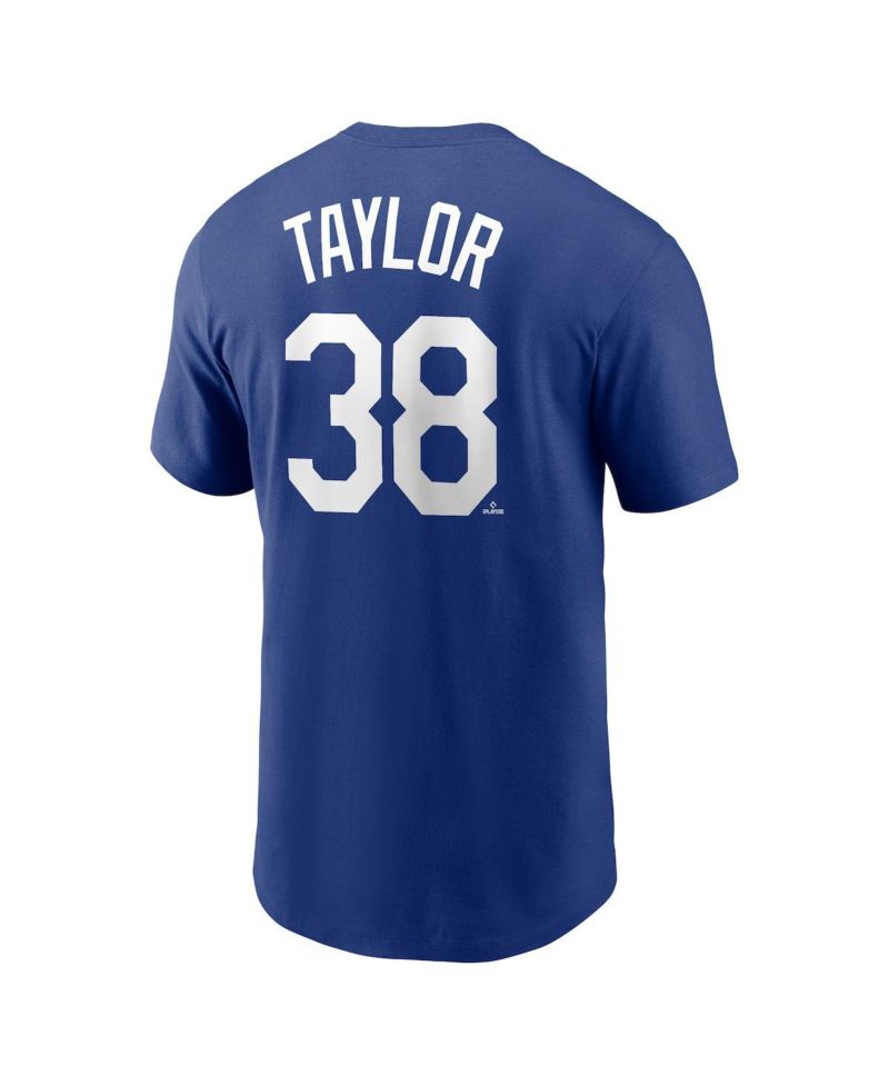 Men's Josh Taylor Royal Kansas City Royals Name and Number T-shirt