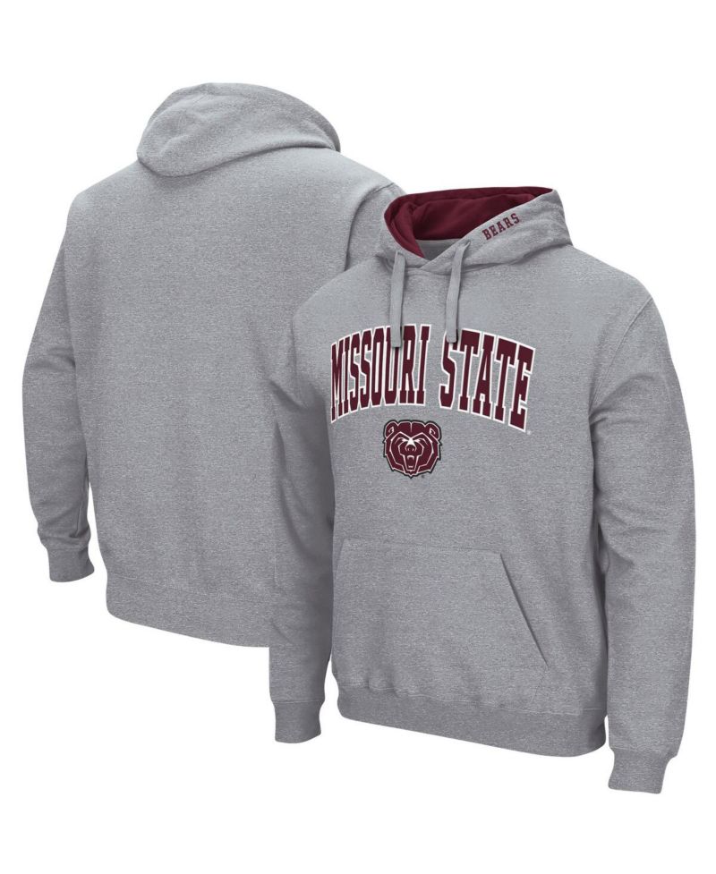Men's Missouri State University Bears Arch and Logo Pullover Hoodie