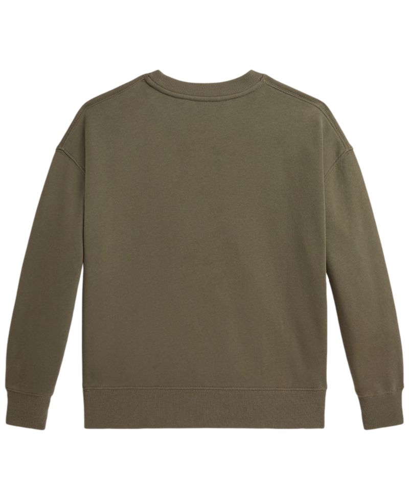 Girls' 7-16 Polo Bear Long-Sleeve Sweatshirt