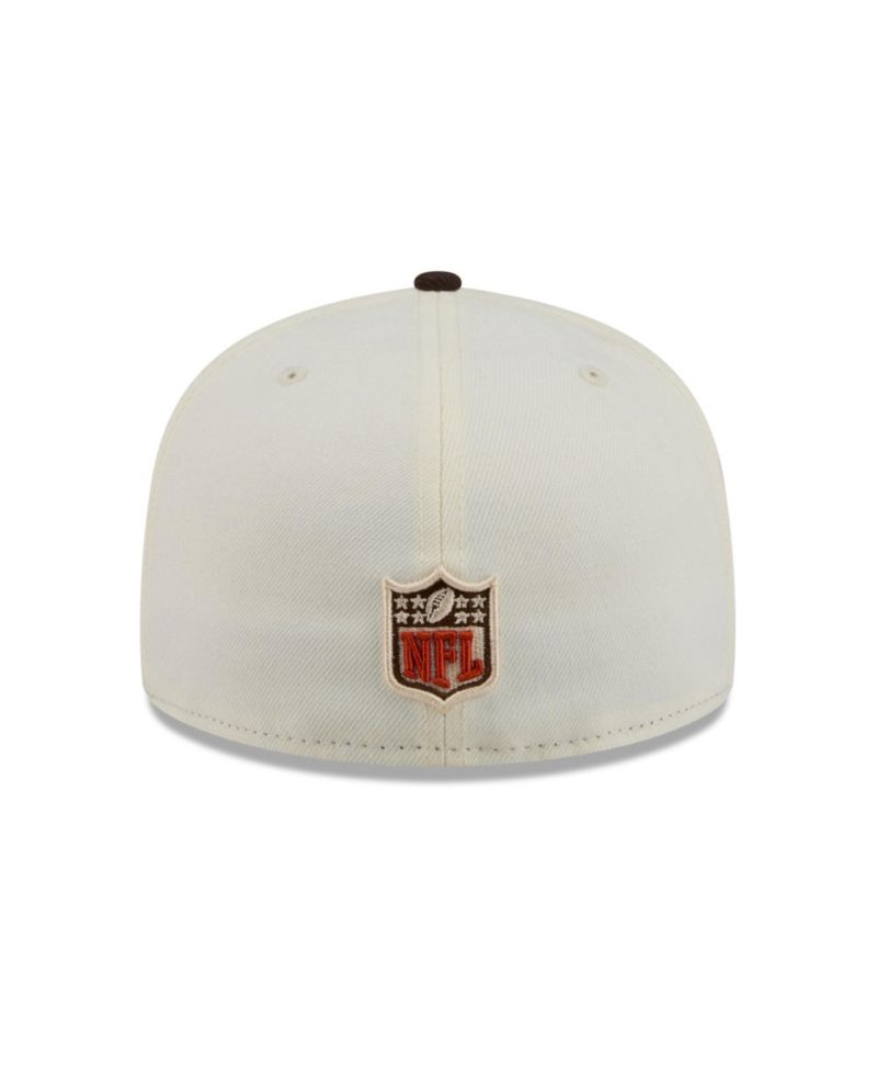 Men's Cream/Brown Philadelphia Eagles Pumpkin Spice 59FIFTY Fitted Hat