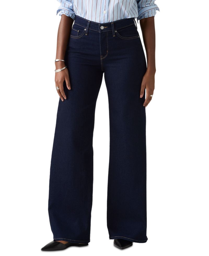 Women's 318 Shaping Stellar-Stretch Wide-Leg Jeans