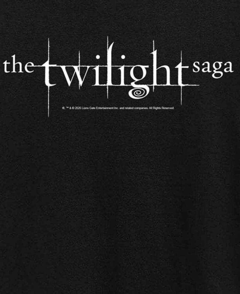 Plus Size Twilight Saga Logo Graphic T-Shirt