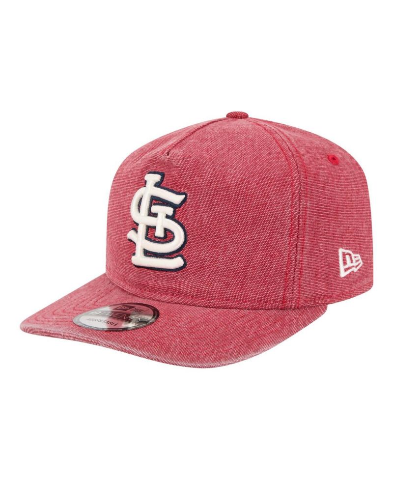 Men's Red St. Louis Cardinals Denim Classic 19TWENTY Adjustable Hat