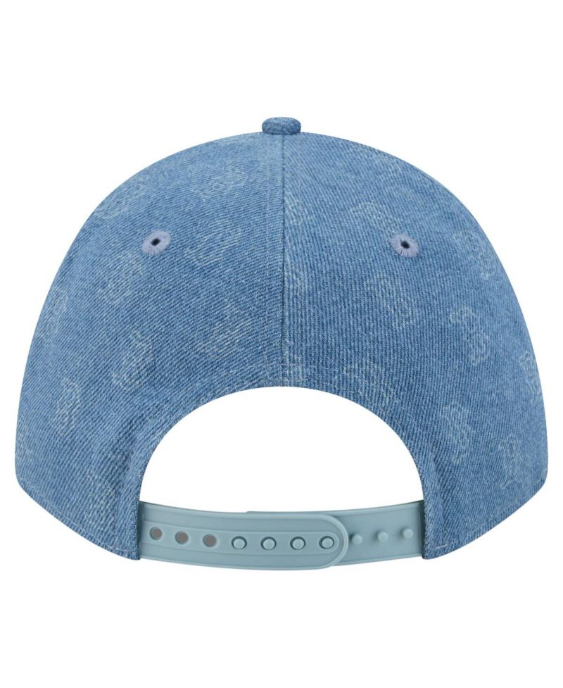 Men's and Women's Denim Boston Red Sox A-Frame 9FORTY Adjustable Hat