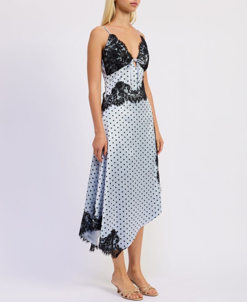 Women's Hazel V-Neck Sleeveless Asymmetric Maxi Dress