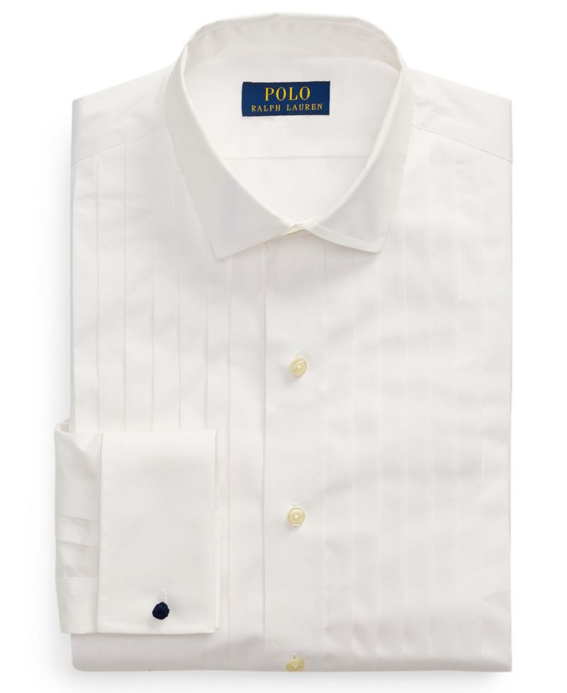 Men's Classic-Fit Poplin Tuxedo Shirt