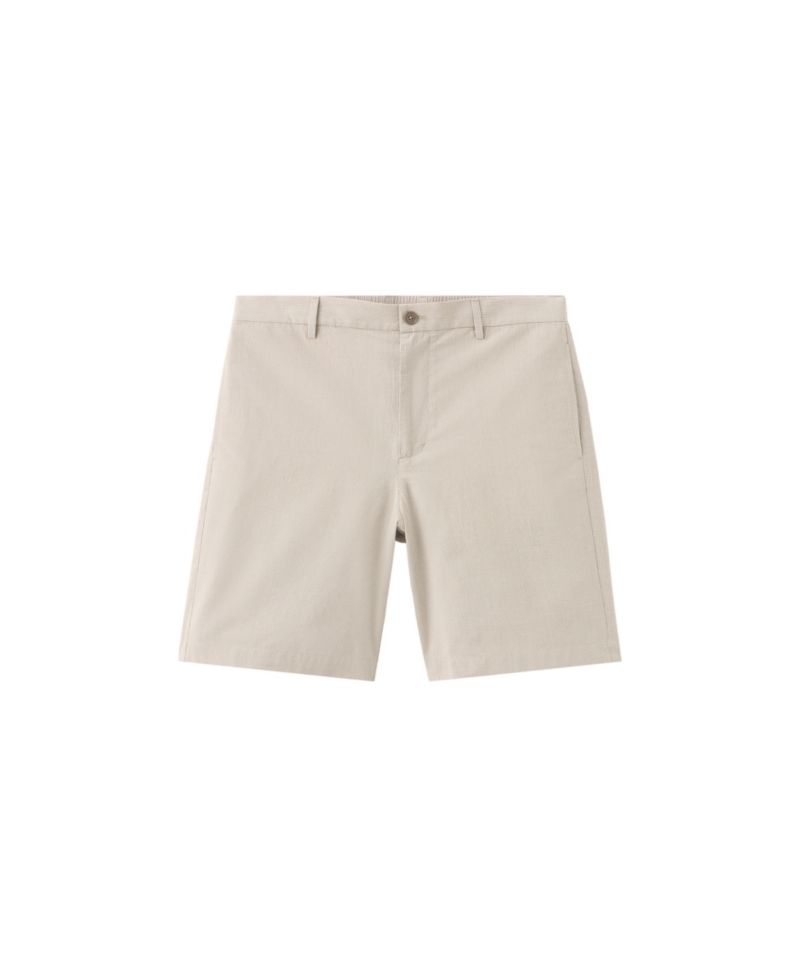 Men's Slim-Fit Micro-Check Bermuda 8.54" InseamShorts