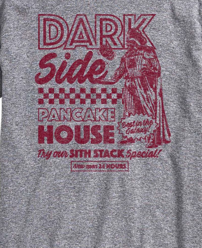 Men's Dark Side Pancake House Short-Sleeve Graphic T-Shirt