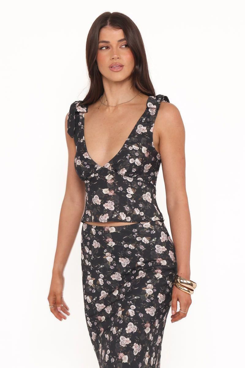 Women's Kedra Tie Shoulder Top