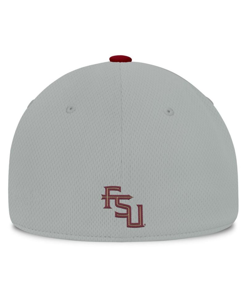Men's Gray/Garnet Florida State Seminoles Mick Flex Hat