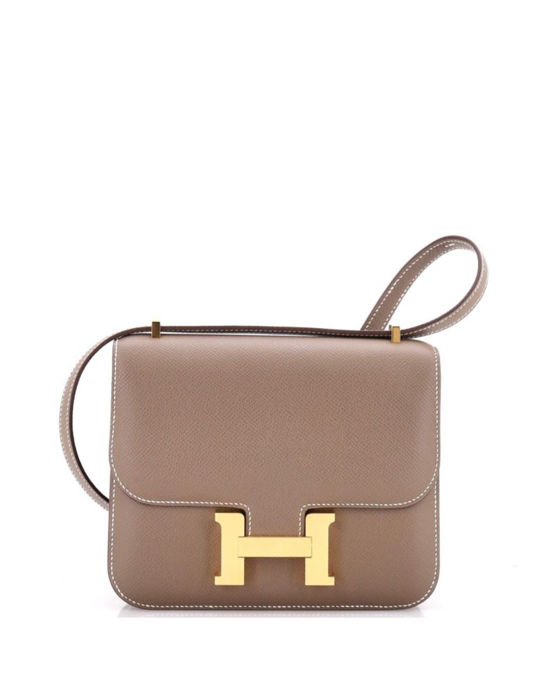 Pre-Owned Hermes 18 Constance NM Bag Epsom