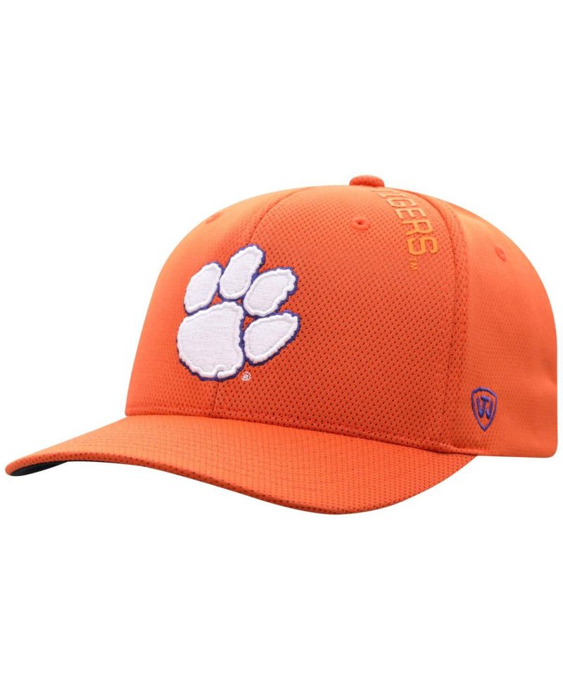 Men's Orange Clemson Tigers Reflex 2.0 Flex Fit Hat