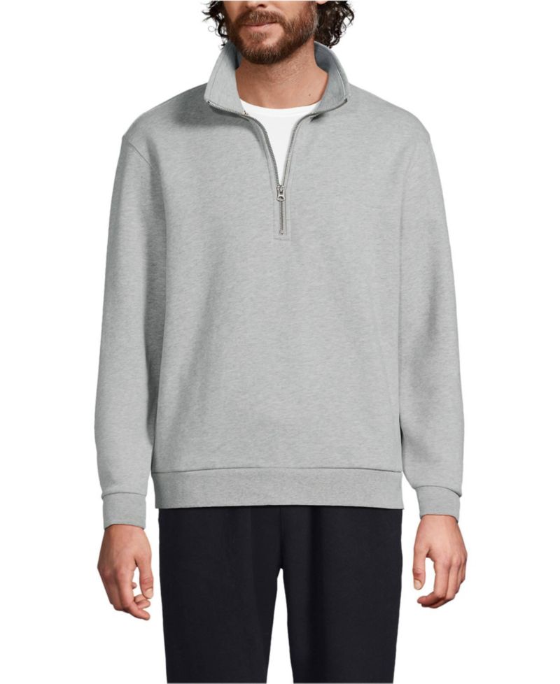 Men's Long Sleeve Serious Sweats Quarter Zip Sweatshirt