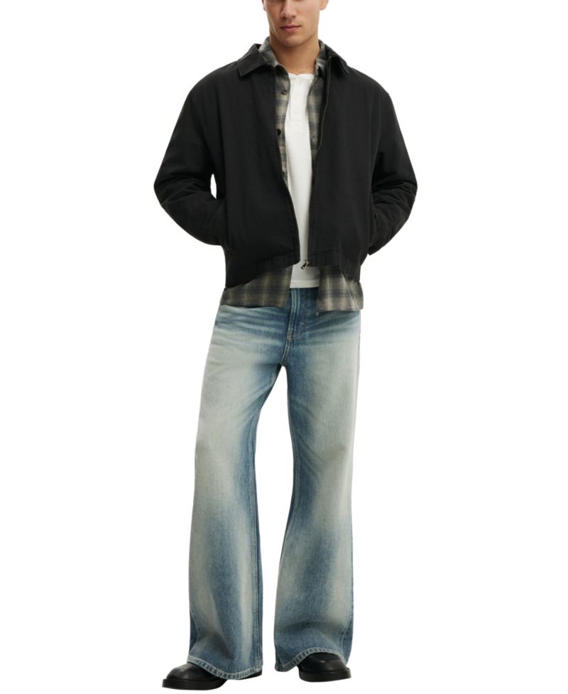 Men's Baggy Bootcut Jeans