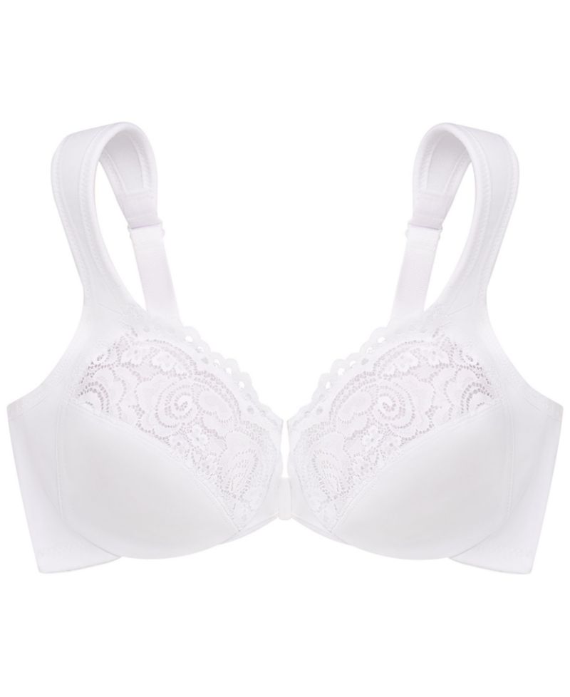 Women's Full Figure Plus Size Wonderwire Front Close Bra 1245