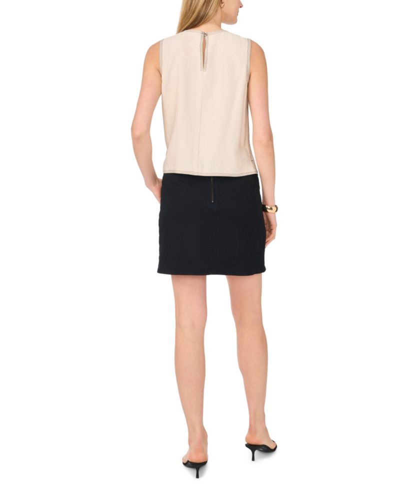 Women's Stitch Sleeveless Top