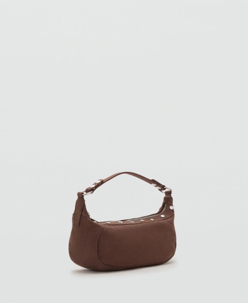Women's Studded Shoulder Bag