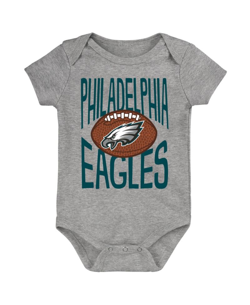 Baby Boys and Girls' For the Ball Philadelphia Eagles Short-Sleeve Bodysuit