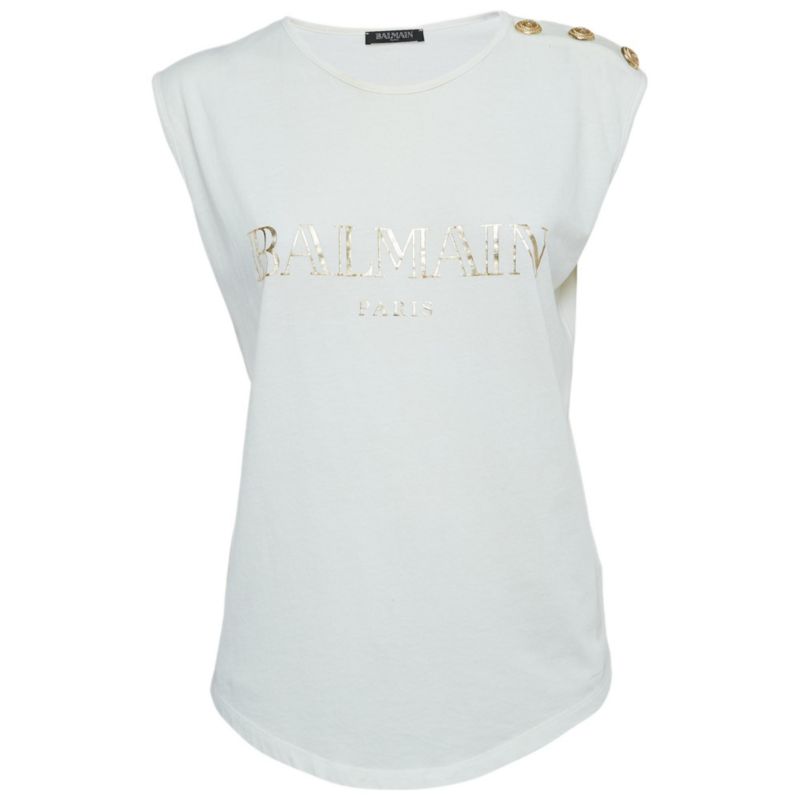 Women's White Cotton Top