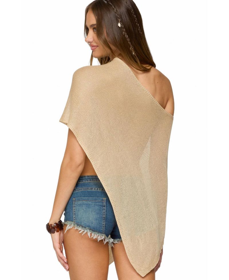 Women's Azalia Asymmetric Knit Top