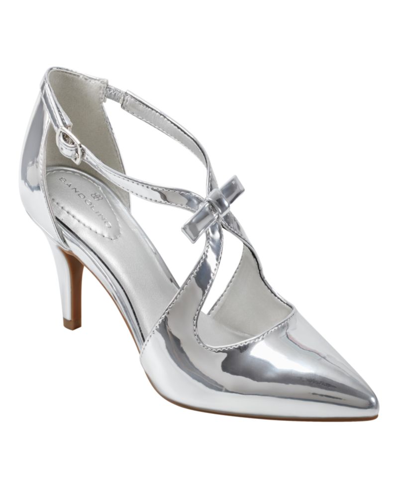 Women's Zeffer Strappy Bow Stiletto Heel Pumps