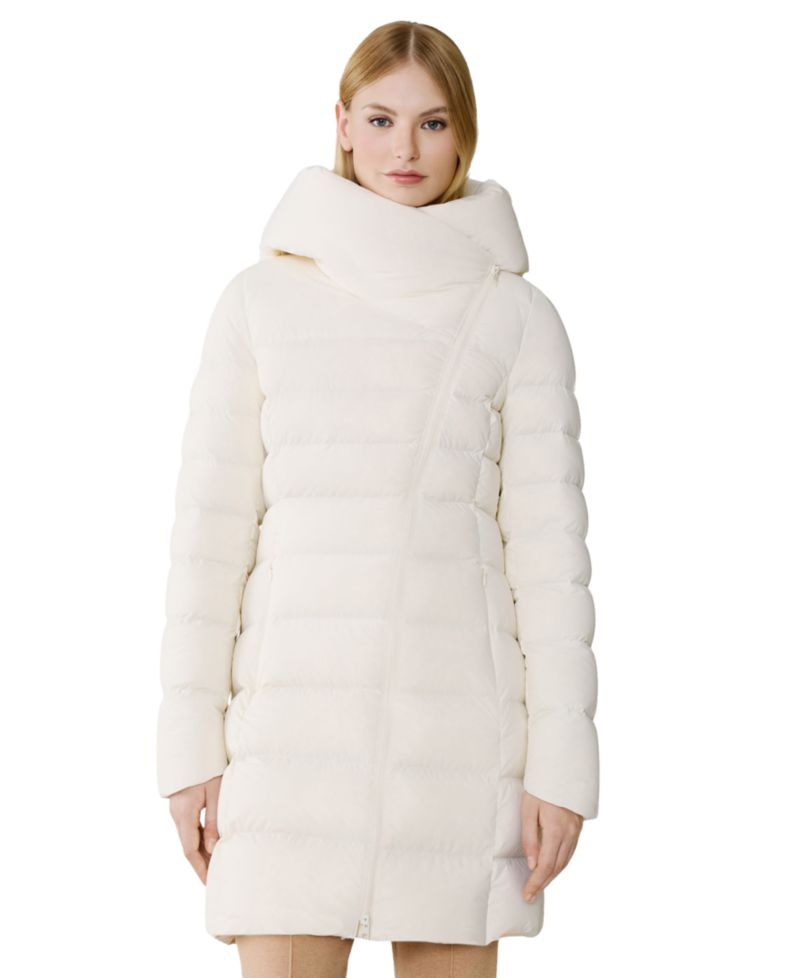 Women's Asym Zip Puffer Jacket