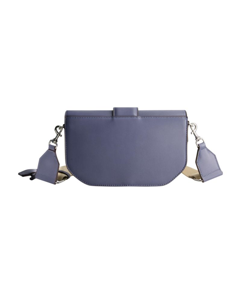 Shoulder Bag with Signature Logo Accent